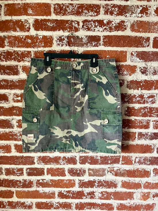 BONGO Dresses & Skirts - Y2K Bongo Camo Cargo Mini Skirt